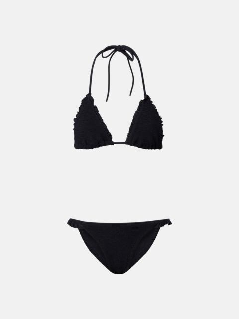 Hunza G Naomi ruffled bikini