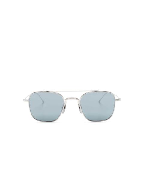 Thom Browne pilot-frame tinted sunglasses