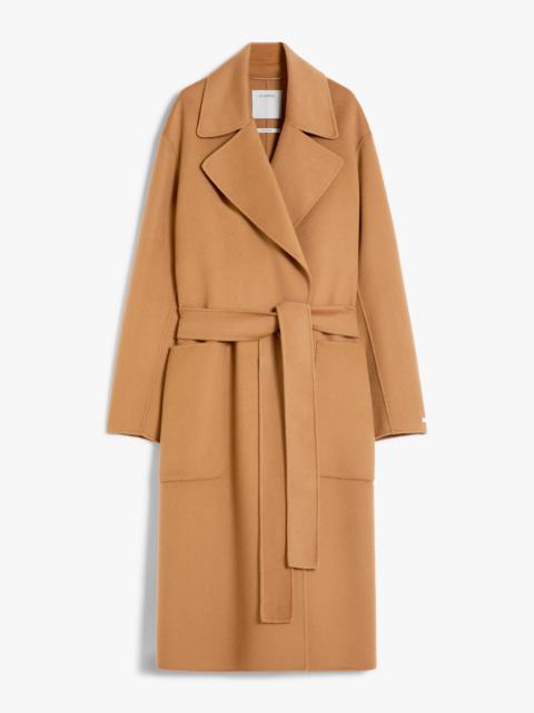 【SPORTMAX】GHIA WOOL COAT Sportmax VELENO Belted coat | REVERSIBLE