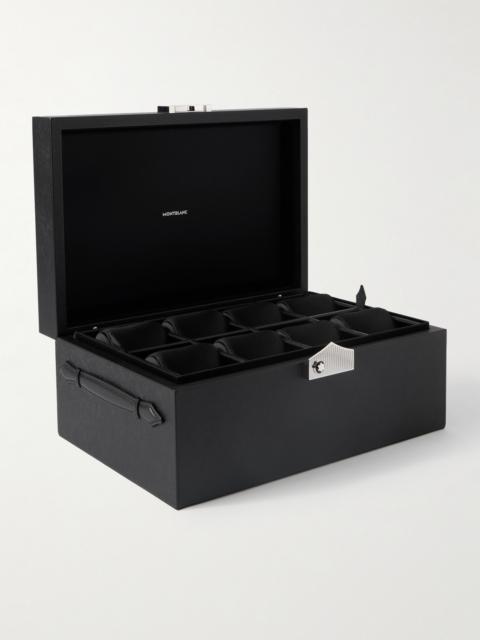 Montblanc Cross-Grain Leather Eight-Piece Watch Box