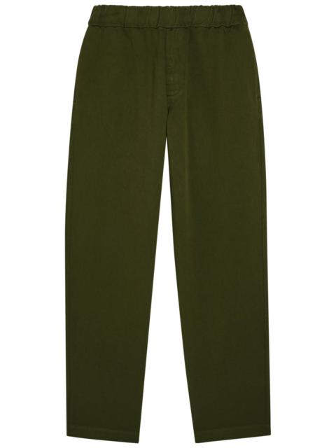 LABO.ART Labo.art Tapered-leg Cotton Trousers