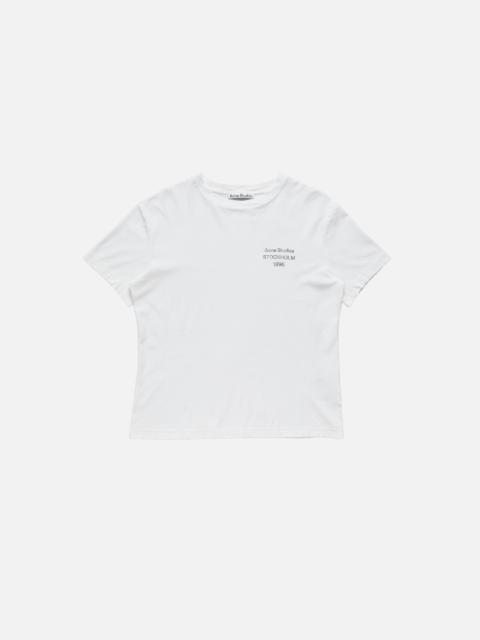 Acne Studios 1996 logo t-shirt - Off white