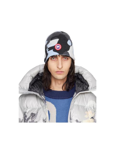 KidSuper Blue & Gray Arctic Disc Beanie