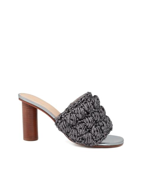 JW Anderson lurex-detail interwoven sandals