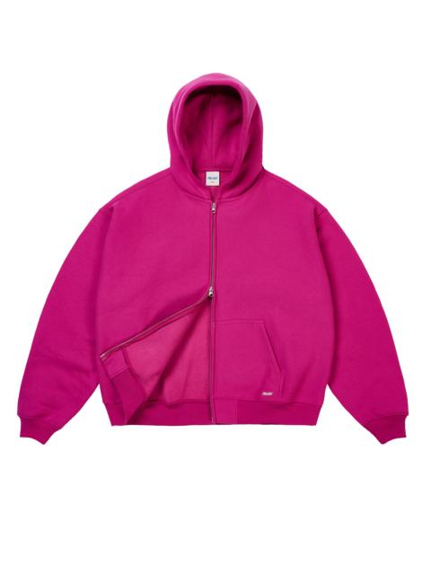 UNISEX ZIP HOOD HEAVY PINK