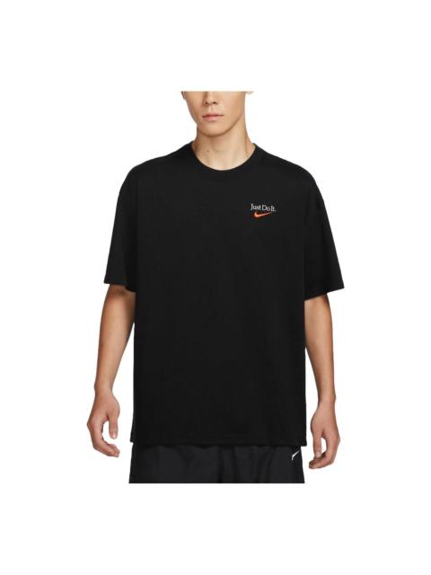 Nike Max90 Basketball T-Shirt Asia Sizing 'Black' FZ8084-010