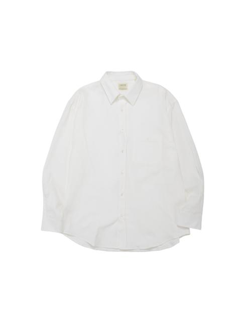 DE BONNE FACTURE Oversized Shirt Cotton Hemp White