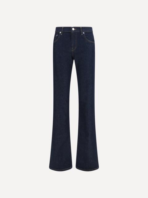 HAIKURE Five-pocket Jeans with back slits