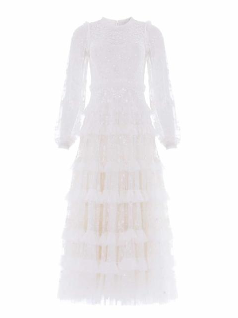 Needle & Thread Blossom Lace Ankle Gown