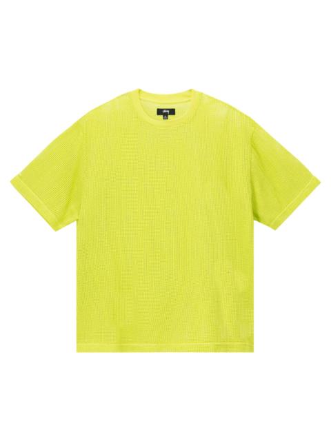 Stüssy Stussy Cotton Mesh Short-Sleeve Crew 'Lime'