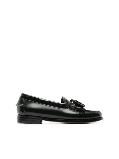 G.H.BASS Weejuns Esther Kiltie leather loafers