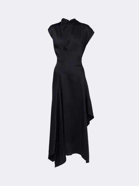 Victoria Beckham Draped satin midi dress