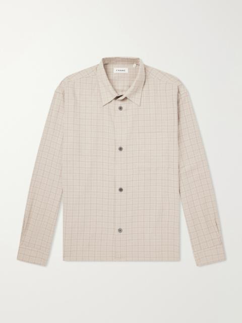 FRAME Checked Woven Shirt
