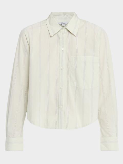 Rails Leon Stripe Ramy Button-Front Shirt