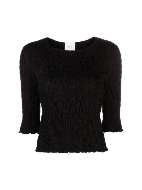 PATOU round-neck top