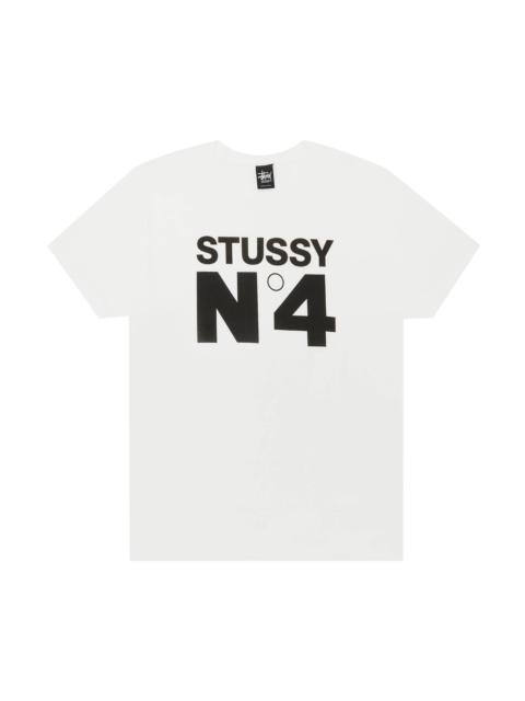 Stüssy Stussy No. 4 Tee 'White'