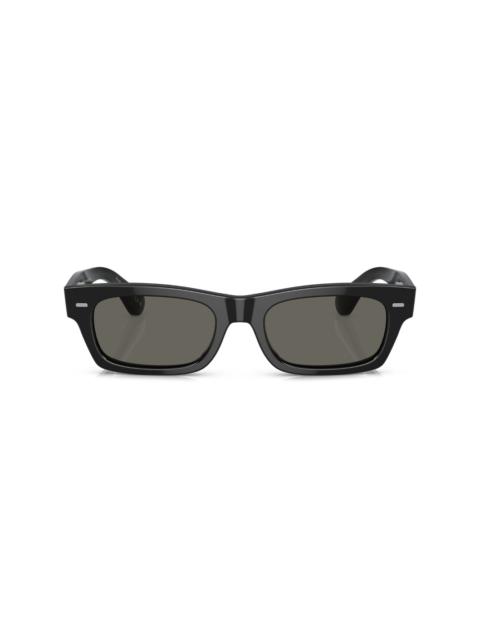 Davri rectangle-shape sunglasses