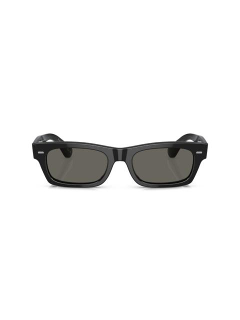 Davri rectangle-shape sunglasses