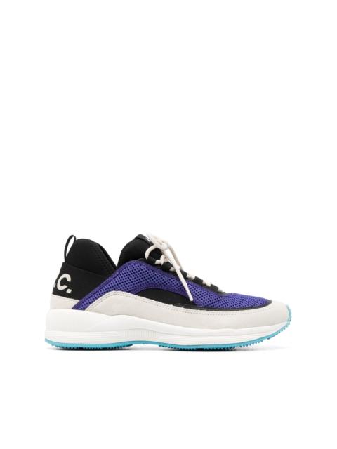 Run Around colour-block low-top sneakers