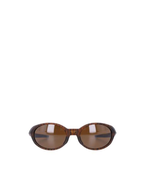 OAKLEY Redux tiger-print oval-frame sunglasses