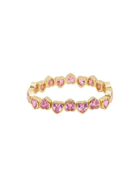 LoveShackFancy Erin Wachs Large Heart Stretch Bracelet