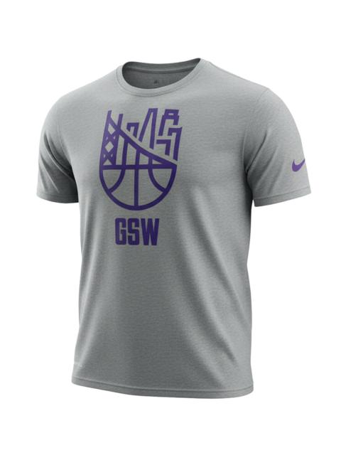 Nike NBA Golden State Warriors Dri-Fit Essential T-Shirt "Gray" 871037 063