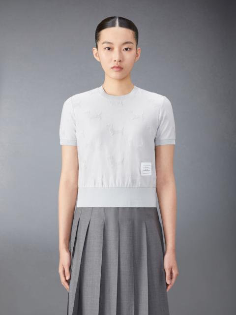 Thom Browne Terry Jacquard Hector Tee