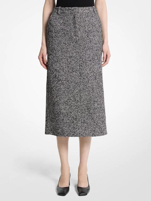 MICHAEL KORS COLLECTION Tweed Trouser Skirt