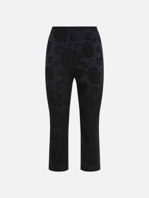 Alessandra Rich JACQUARD CAPRI PANTS
