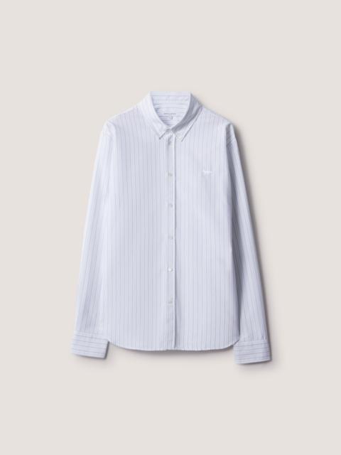 Maison Kitsuné PROFILE FOX STRIPED CASUAL SHIRT