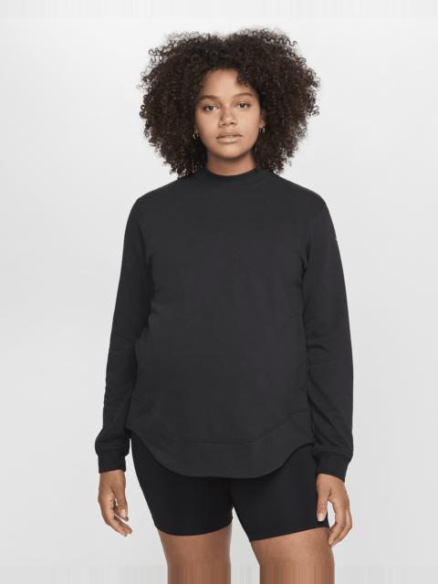 Nike (M) One Women's Reversible French Terry Pullover Top (Maternity)