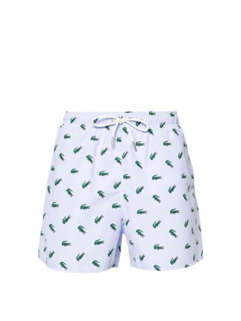 logo-motif swim shorts