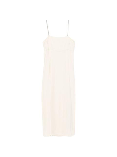 PESERICO satin midi dress