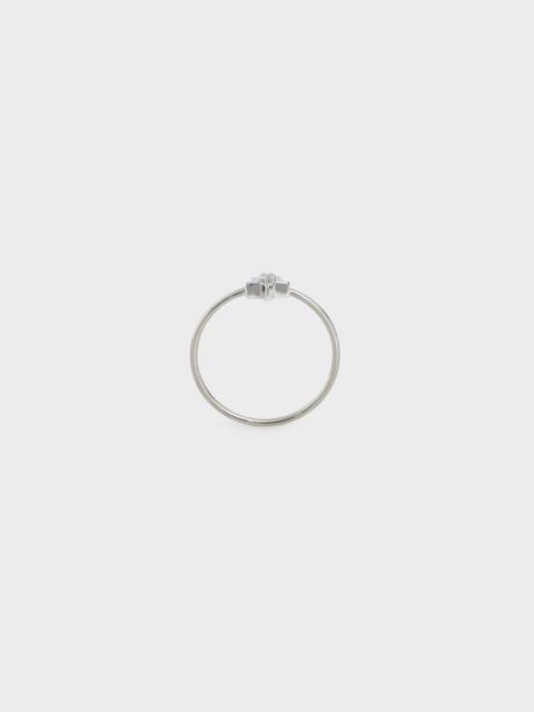 CELINE Etoile Celine Ring in White Gold and White Diamond