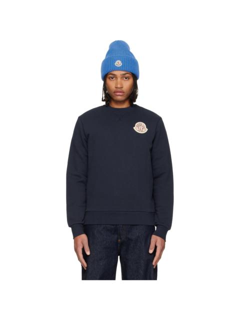 Moncler Navy Archivo Creativo Sweatshirt