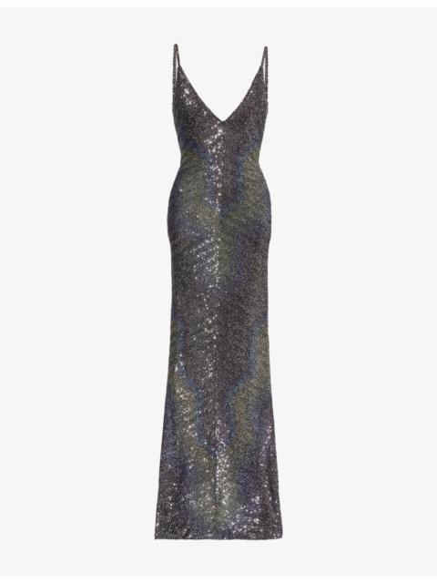 Missoni Sequinned Cami Woven Maxi Dress