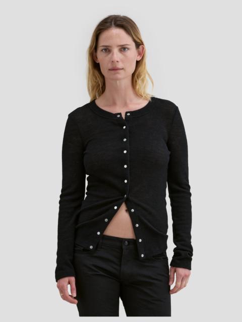 ECKHAUS LATTA SCRUNCH CARDIGAN