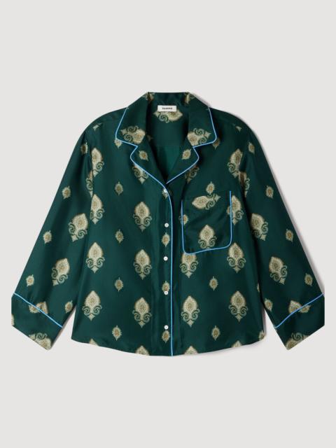 Sandro PAISLEY PRINT PYJAMA SHIRT