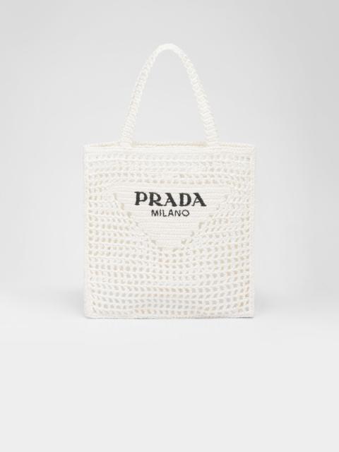 Prada Crochet tote bag