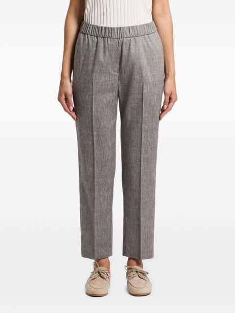 PESERICO elasticated-waist trousers