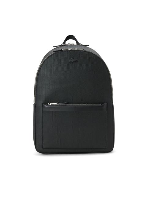 LACOSTE Chantaco logo-embossed leather backpack