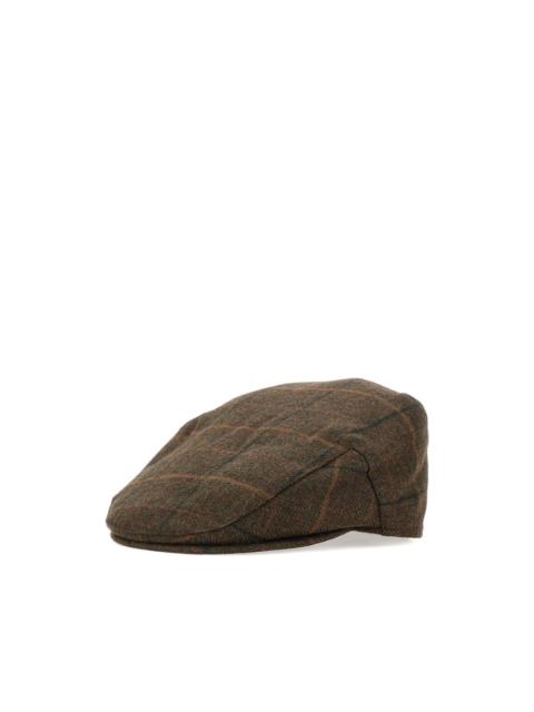 Barbour checked beret