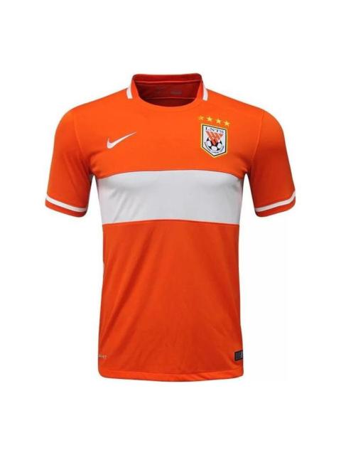 Nike Nike logo print short sleeves top 'Red' 806695-815