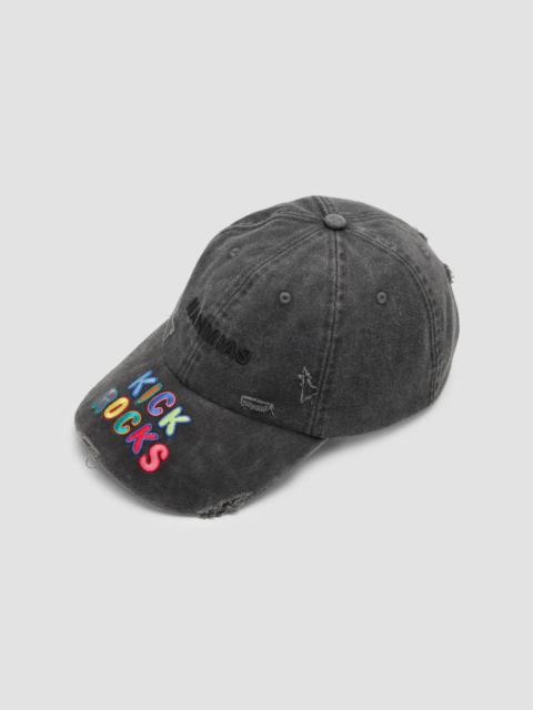 NAHMIAS Men's Kick Rocks Baseball Cap - Sunfade Black