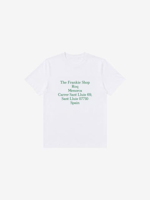 The Frankie Shop TFS Roq T-Shirt - White/Green