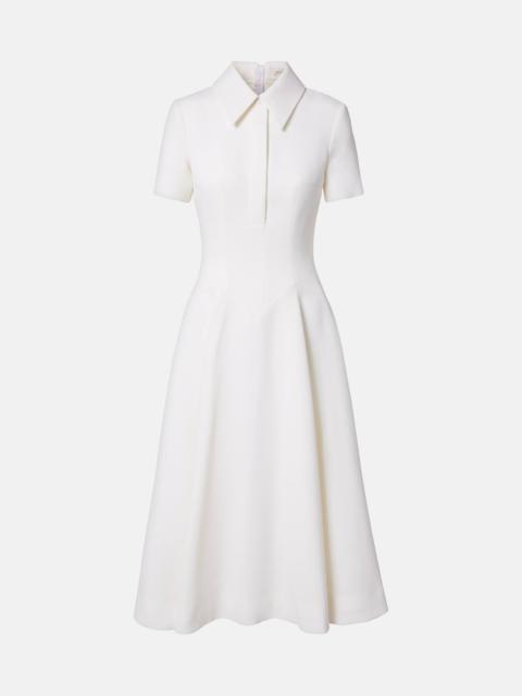 EMILIA WICKSTEAD Jody pleated wool midi dress