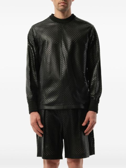 Givenchy perforated sweatshirt