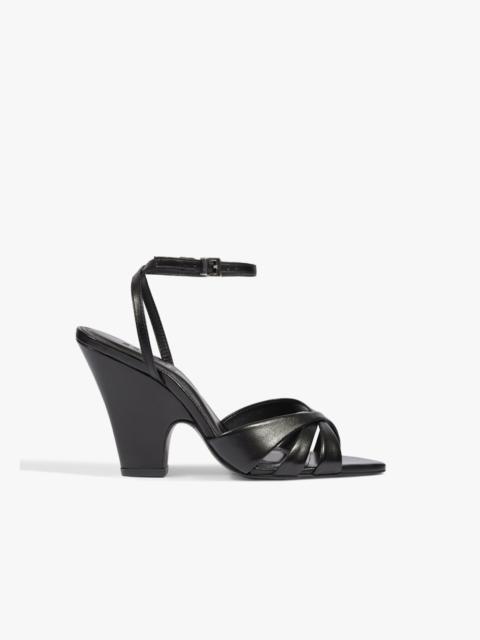 SCHUTZ Keefa Flare Leather Sandal