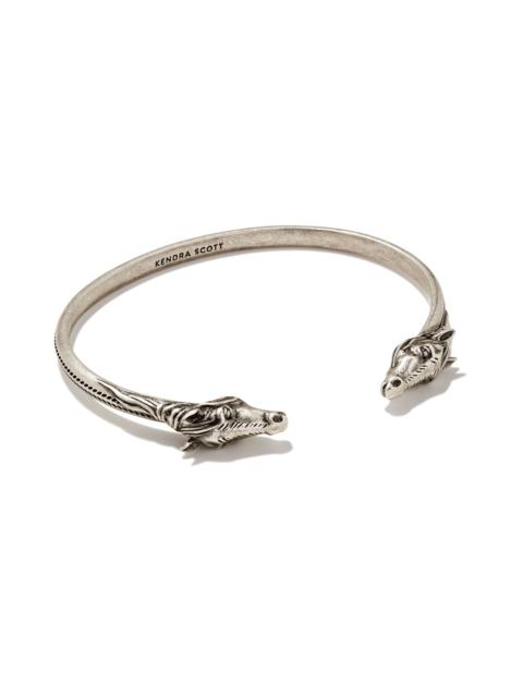 KENDRA SCOTT Beau Cuff Bracelet in Vintage Silver