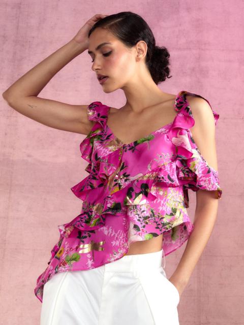 Secret Garden Silk Top